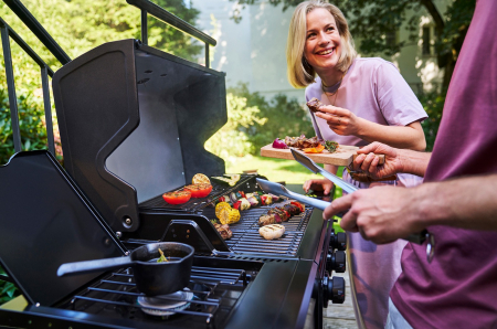 Gratar pe gaz Char-Broil Essential 3 G cu 3 arzatoare, grile din fonta, TRU-Infrared 140234 [13]