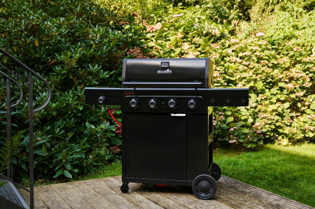 Gratar pe gaz Char-Broil Essential 4 G cu 4 arzatoare, grile din fonta, TRU-Infrared 140235 [9]