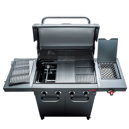 Gratar pe gaz Char-Broil Professional Power Edition 4, grile si plita din fonta, sear burner, TRU-Infrared 140985 [6]