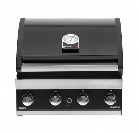 GRĂTARE PE GAZ - GRATAR PE GAZ CU 4 ARZATOARE DIN INOX GRANDHALL PREMIUM GT4 K04000305A