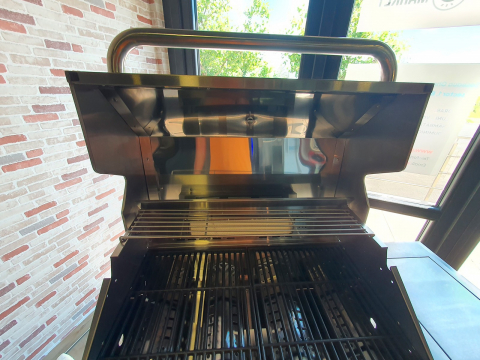 Gratar pe gaz din inox ALL GRILL Allrounder L 100304, cu 4.1 arzatoare si arzator ceramic pentru rotisor [5]