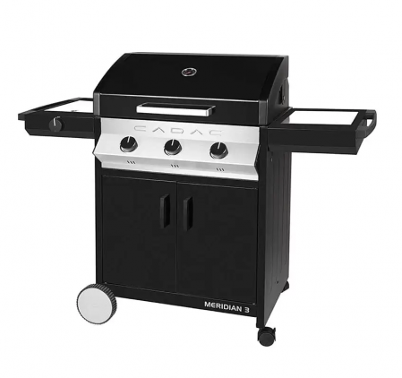 GRĂTARE PE GAZ - GRATAR PE GAZ DIN INOX CADAC MERIDIAN 3 ARZATOARE 98510-33-04-EU
