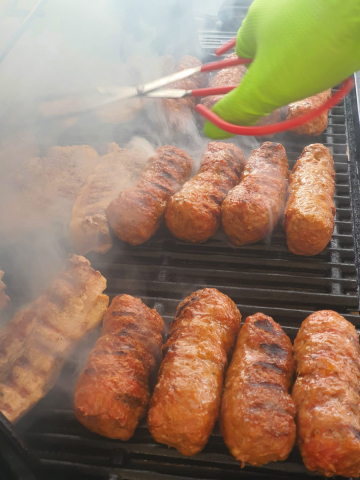 Gratar pe gaz din inox Char-Broil Professional Core B 3, grile din fonta, TRU-Infrared 140915 [20]