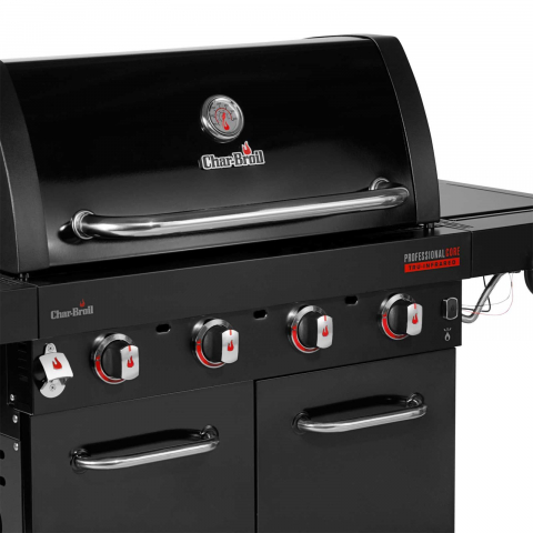 Gratar pe gaz din inox Char-Broil Professional Core B 4, grile din fonta, TRU-Infrared 140916 [3]