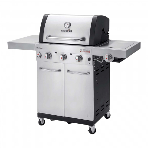 Gratar pe gaz din inox Char-Broil Professional Pro S 3, grile din fonta, sear burner, TRU-Infrared 140920 [3]