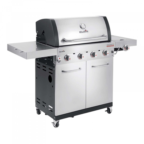Gratar pe gaz din inox Char-Broil Professional Pro S 4, grile din fonta, sear burner, TRU-Infrared 140921 [1]