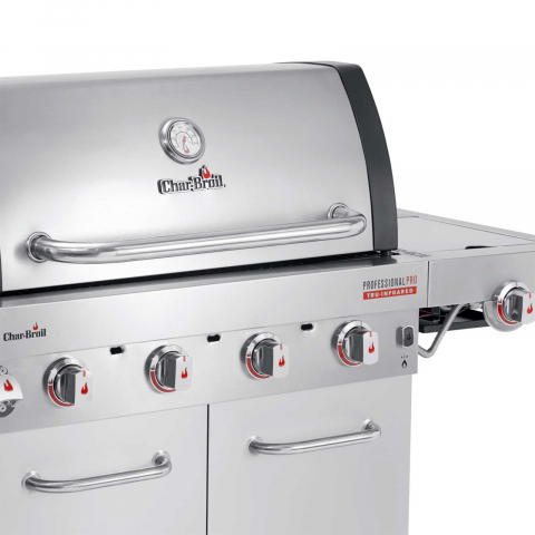 Gratar pe gaz din inox Char-Broil Professional Pro S 4, grile din fonta, sear burner, TRU-Infrared 140921 [3]