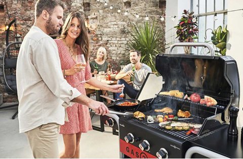 Gratar pe gaz si carbuni hibrid Char-Broil Gas2Coal 2.0 330 cu 3 arzatoare 140925 [17]