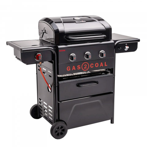 Gratar pe gaz si carbuni hibrid Char-Broil Gas2Coal 2.0 330 Special Edition, plita si sear burner 140994 [3]