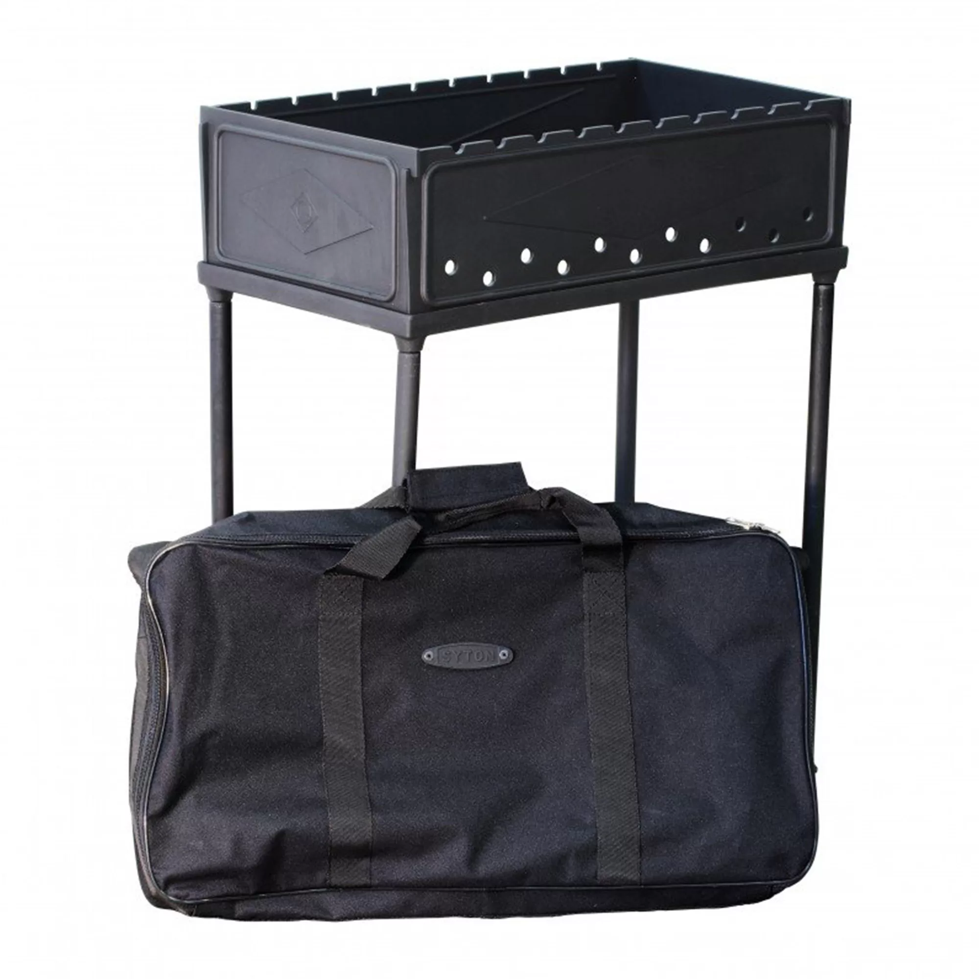 GRĂTAR PORTABIL DIN FONTĂ [0]