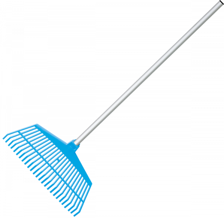 Unelte pentru grădinărit - grebla-din-plastic-pentru-frunze-aquacraft