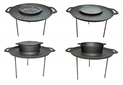 GRILL DISC SET MULTIFUNCTIONAL 4 PIESE [4]