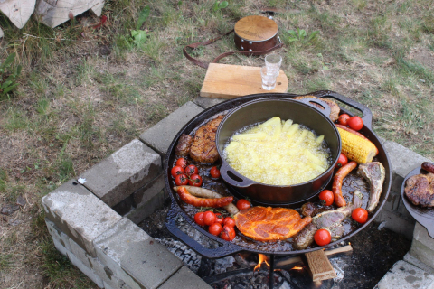 GRILL DISC SET MULTIFUNCTIONAL 4 PIESE [3]