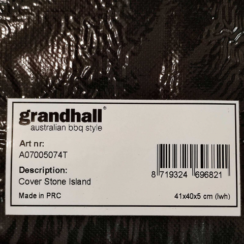 Husa pentru gratar 224x110x60 cm lavabila Grandhall Stone Island A07005074T [6]