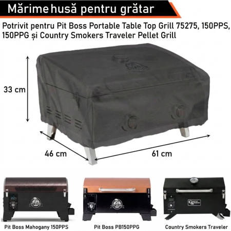 Husa pentru gratar portabil Pit Boss Navigator PB150 32125 [2]