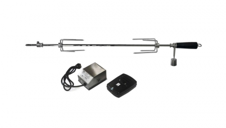 Accesorii pentru grătare - KIT ELECTRIC ROTISERIE PENTRU GRATAR KANSAS PRO 4 TURBO ENDERS 7976