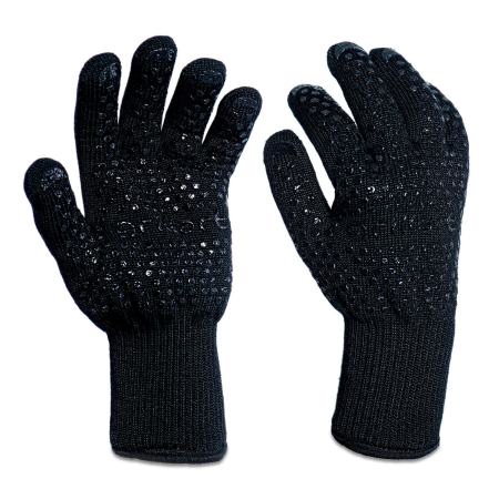UZ GOSPODĂRESC - Manusi din bumbac si aramida pentru gratar Grillart Black Edition GA-1002-2