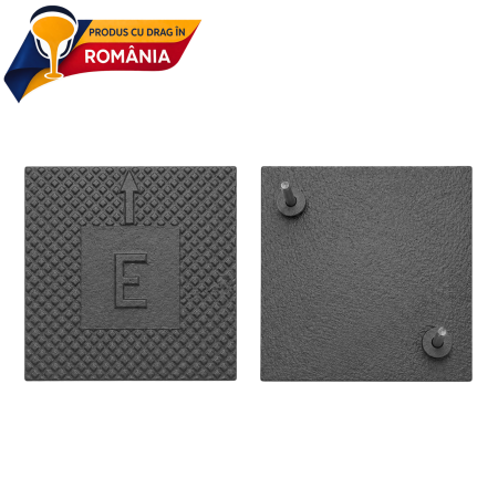 Marcaj LES din fontă pentru cablu electric subteran, unidirecțional [1]