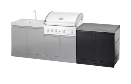 MODUL BUCATARIE DE EXTERIOR CU BLAT DE LUCRU GRANDHALL K01000292W [2]