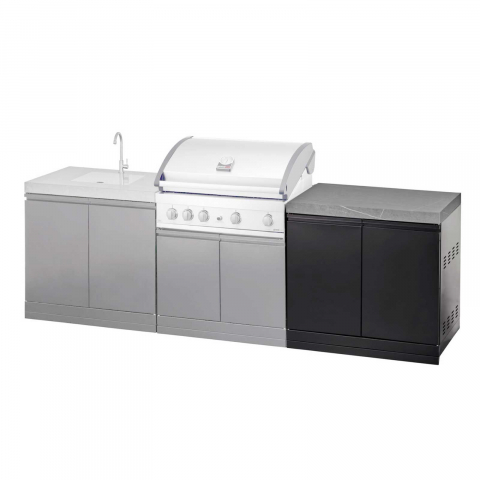 Modul bucatarie de exterior cu blat de lucru si spatiu depozitare Grandhall K01000292W [5]