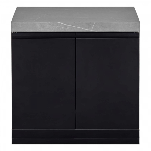 GRĂTARE DE GRĂDINĂ - Modul bucatarie de exterior cu blat de lucru si spatiu depozitare Grandhall K01000292W