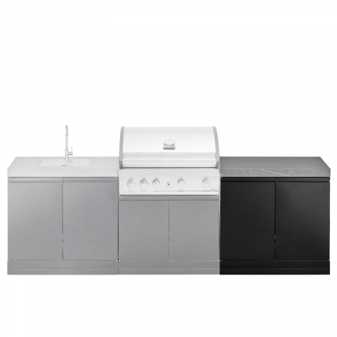 Modul bucatarie de exterior cu blat de lucru si spatiu depozitare Grandhall K01000292W [6]