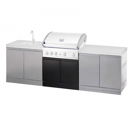 Modul bucatarie de exterior dulap pentru gratar Grandhall K04000256A [4]
