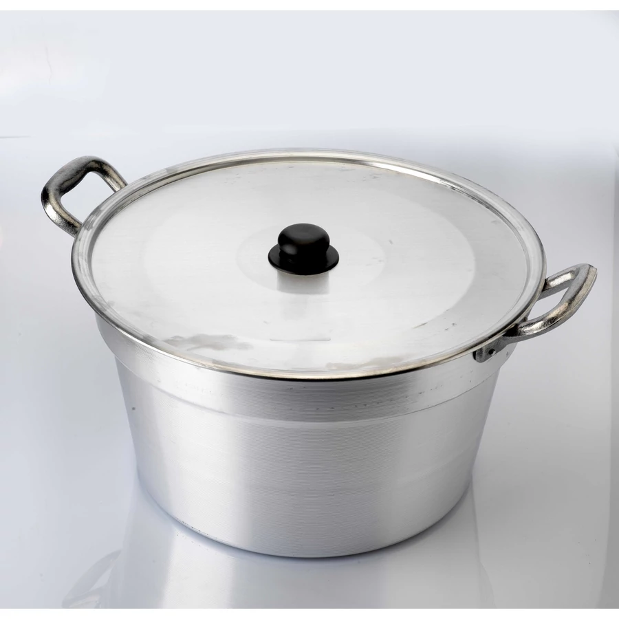 Vase pentru gătit din aluminiu - OALA DIN ALUMINIU CU CAPAC 58 L