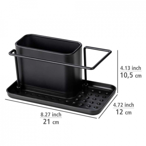 Organizator pentru chiuveta din otel inoxidabil Wenko Black Outdoor Kitchen Orio 55078100 [4]