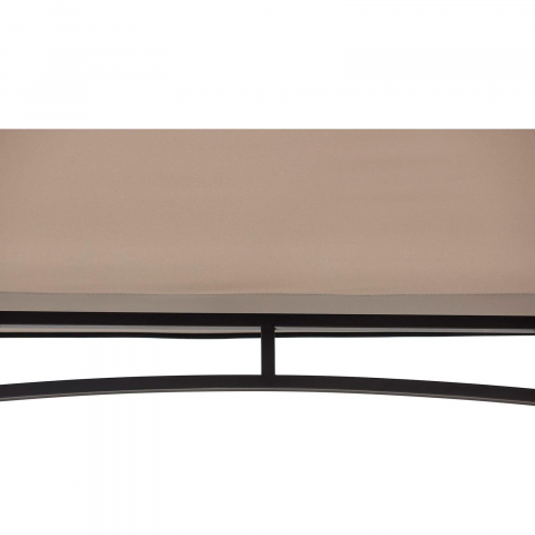 Pavilion gazebo din otel pentru gratar cu copertina Sunjoy Linas 244cm x 152cm negru/gri deschis A103002202 [11]