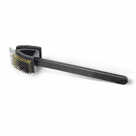Accesorii curatare - Perie de sarma 3 in 1 pentru gratar 38 cm Activa 16800