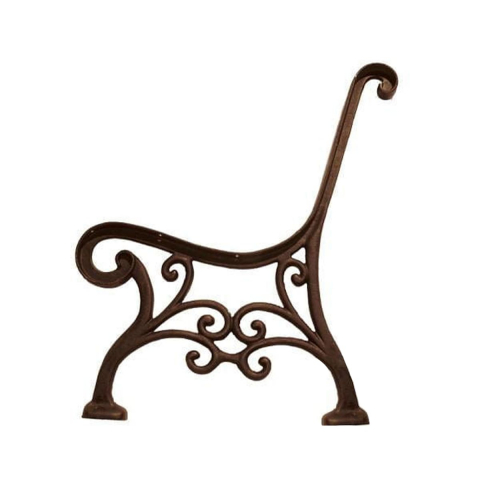 TIMP LIBER IN NATURA - Picior din fontă pentru bancă parc