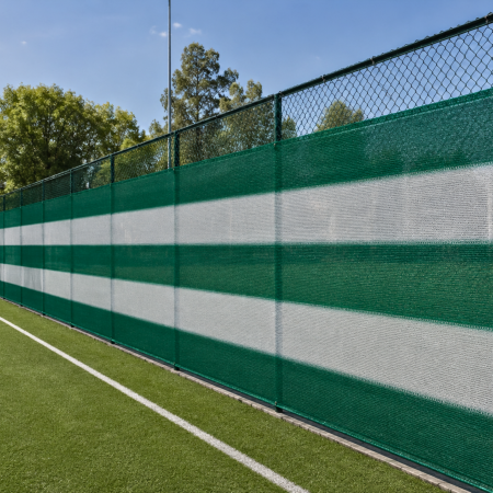 PLASE DE UMBRIRE/ ANTIGRINDINĂ - PLASA DE UMBRIRE MULTICOLORA  ALB-VERDE GRAD DE UMBRIRE 80%