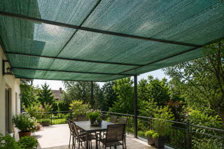 Plasa de umbrire verde 1.7 m grad umbrire 35% [1]