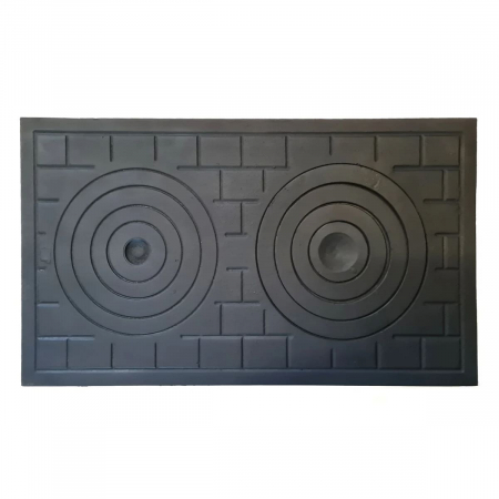 PLITE DIN FONTĂ - Plită din fontă 700 x 400 mm, ochiuri mobile
