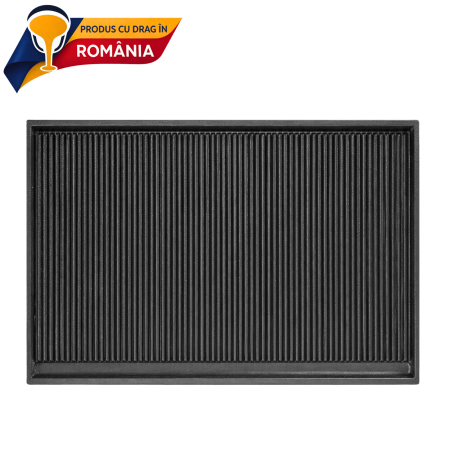 Plite din fontă România - Plită cu striații 815 x 550 mm
