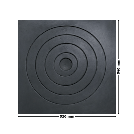 Plita din fonta 520 x 540 mm grosime 20 mm [1]