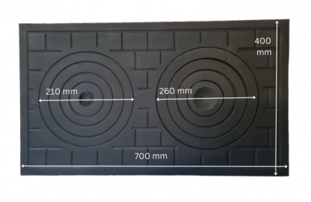 Plita fonta 700 x 400 grosime 15 mm [1]