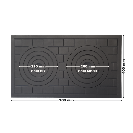 Plita fonta 700 x 400 grosime 15 mm [1]
