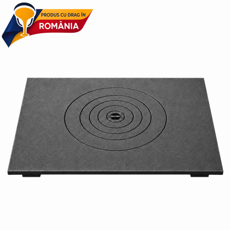 Plită din fontă 700 x 600 mm cu un ochi central [2]