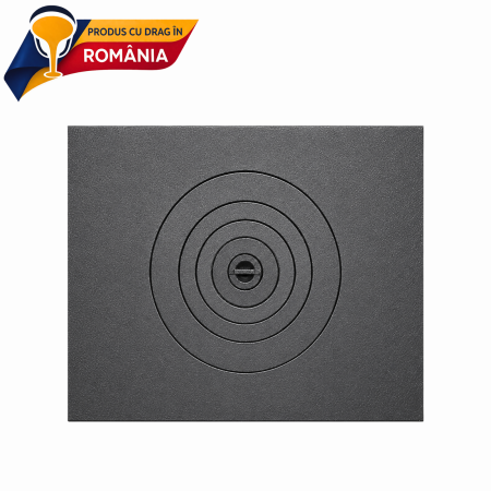 PLITE DIN FONTĂ - Plită din fontă 700 x 600 mm cu un ochi central