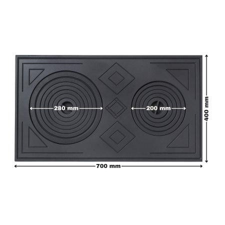 PLITA DIN FONTA 700x400 MODEL CU DESEN ROMB [1]