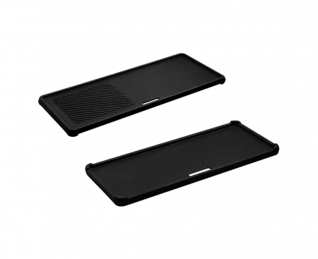 GRĂTARE DE GRĂDINĂ - PLITA DIN FONTA CU 2 FETE 43 x 20,5 cm MONROE PRO 3 ENDERS 7882