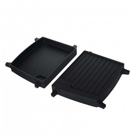 Plita din fonta cu 2 fete neteda si grill 25 x 31 x 3 cm pentru Urban Pro Enders 2075 [2]