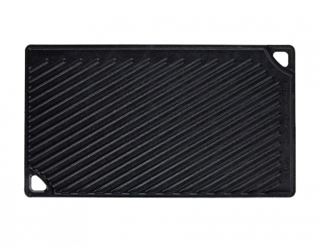 PLITA DIN FONTA CU 2 FETE NETEDA SI GRILL 42,5 x 24 CM LODGE L-DP3 [1]