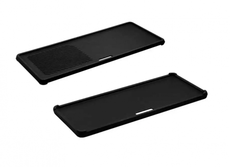 Accesorii pentru grătare - PLITA DIN FONTA CU 2 FETE NETEDA SI GRILL 42 x 20 x 1,5 cm CHICAGO 3 ENDERS 7899