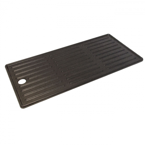 ACCESORII PENTRU GATIT - Plita din fonta cu 2 fete neteda si grill 43 x 21 cm Char-Broil 140008