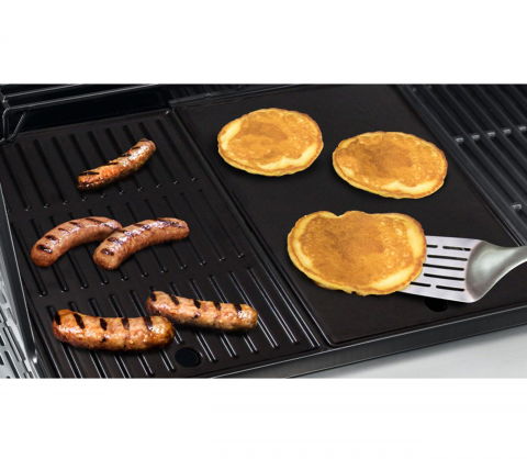 Plita din fonta cu 2 fete neteda si grill 43 x 21 cm Char-Broil 140008 [4]