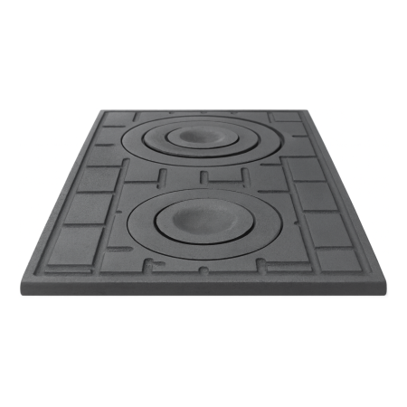 Plita din fonta cu doua ochiuri 490 x 310 mm [2]