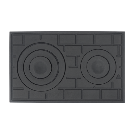 PLITE DIN FONTĂ - Plita din fonta cu doua ochiuri 490 x 310 mm